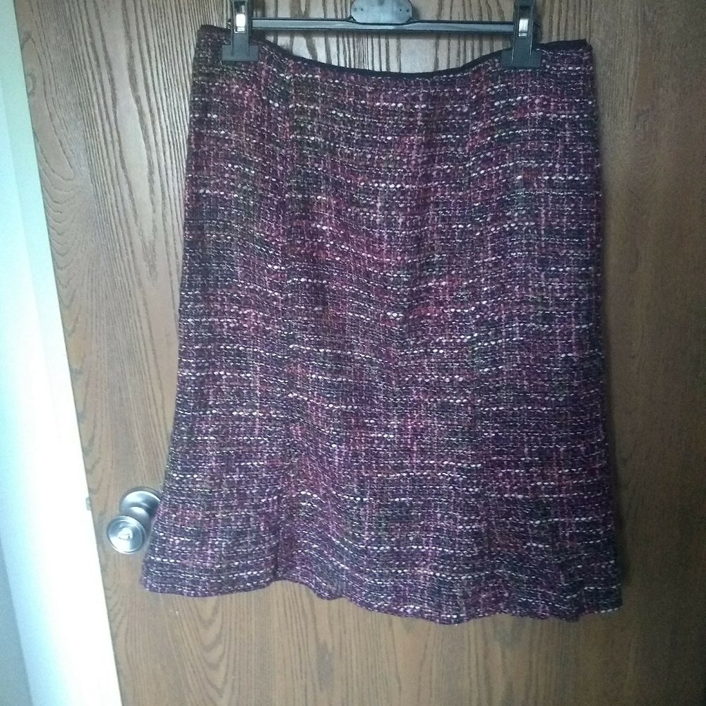 Talbots Petite tweed skirt